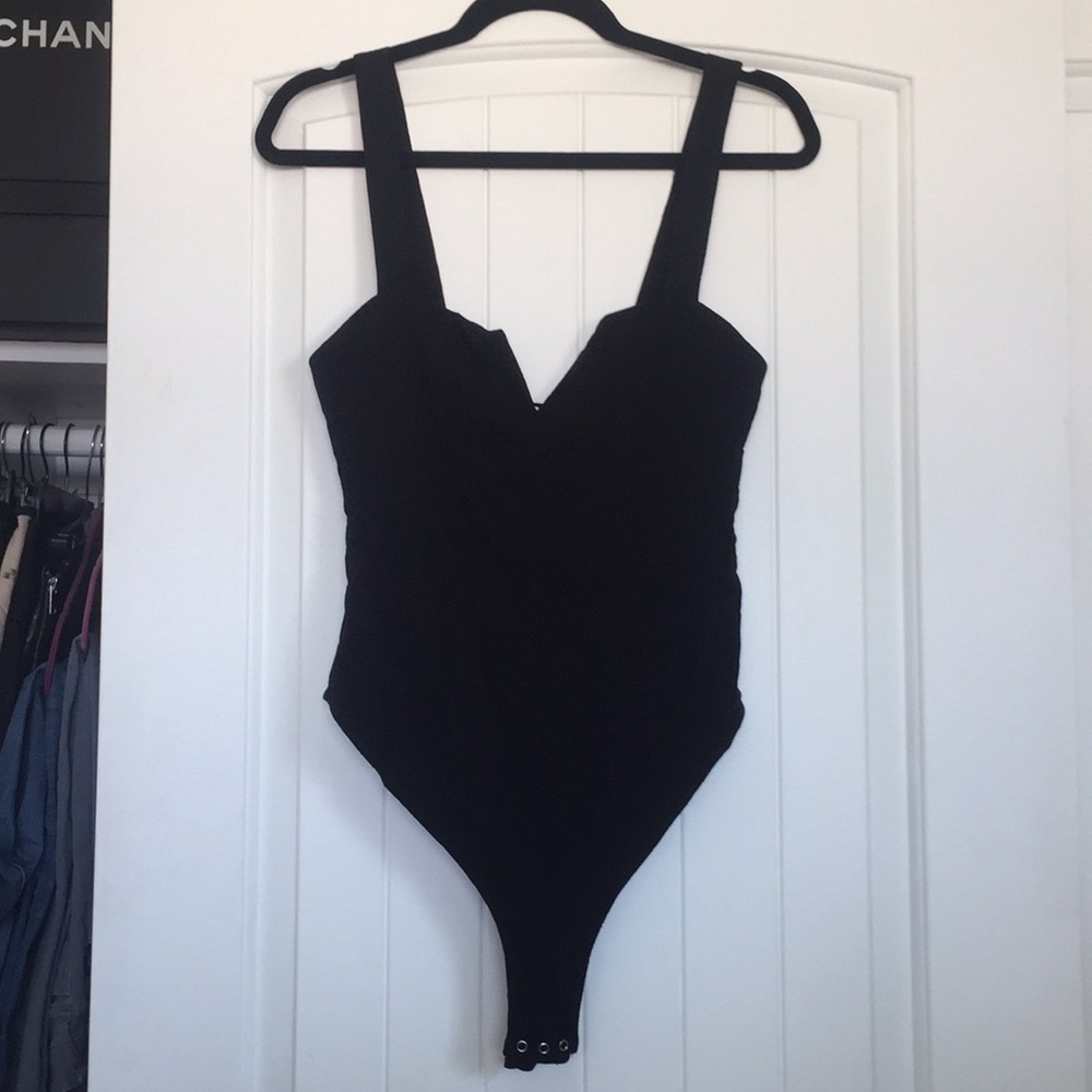 Free people Pippa V-Wire bodysuit